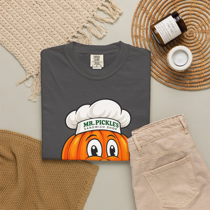 Mr. Pickle's October Sticker - Comfort Colors T-shirt