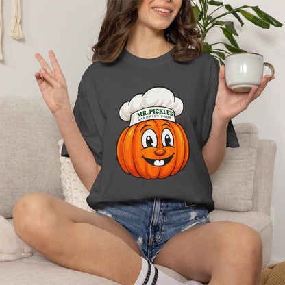 Mr. Pickle's October Sticker - Comfort Colors T-shirt