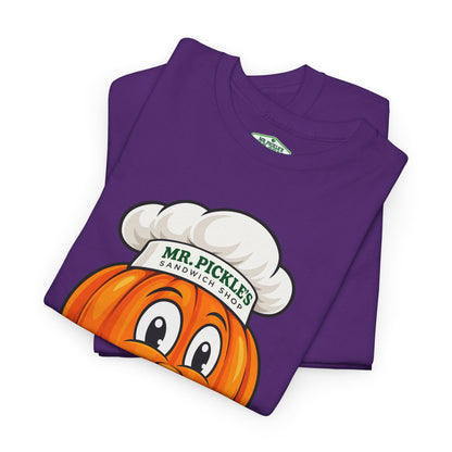 Mr. Pickles October Sticker 2026 Pumpkin T-shirt