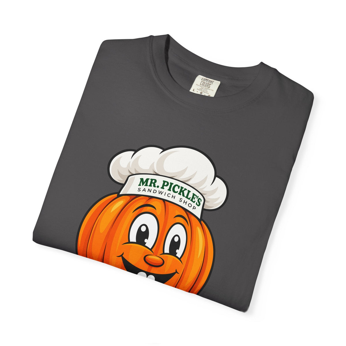 Mr. Pickle's October Sticker - Comfort Colors T-shirt