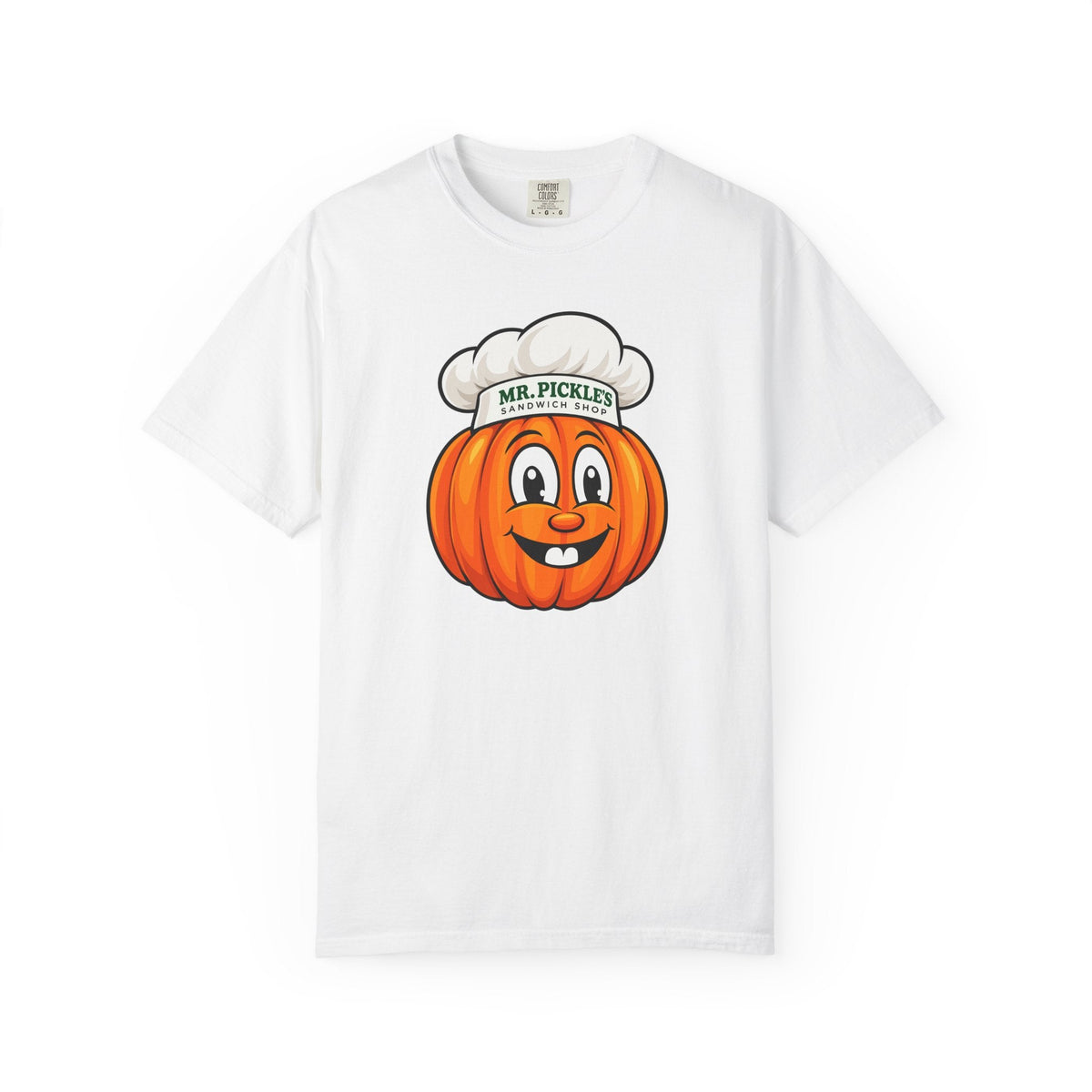 Mr. Pickle's October Sticker - Comfort Colors T-shirt