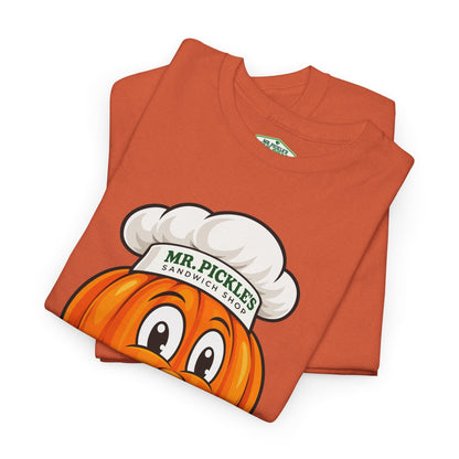 Mr. Pickles October Sticker 2026 Pumpkin T-shirt