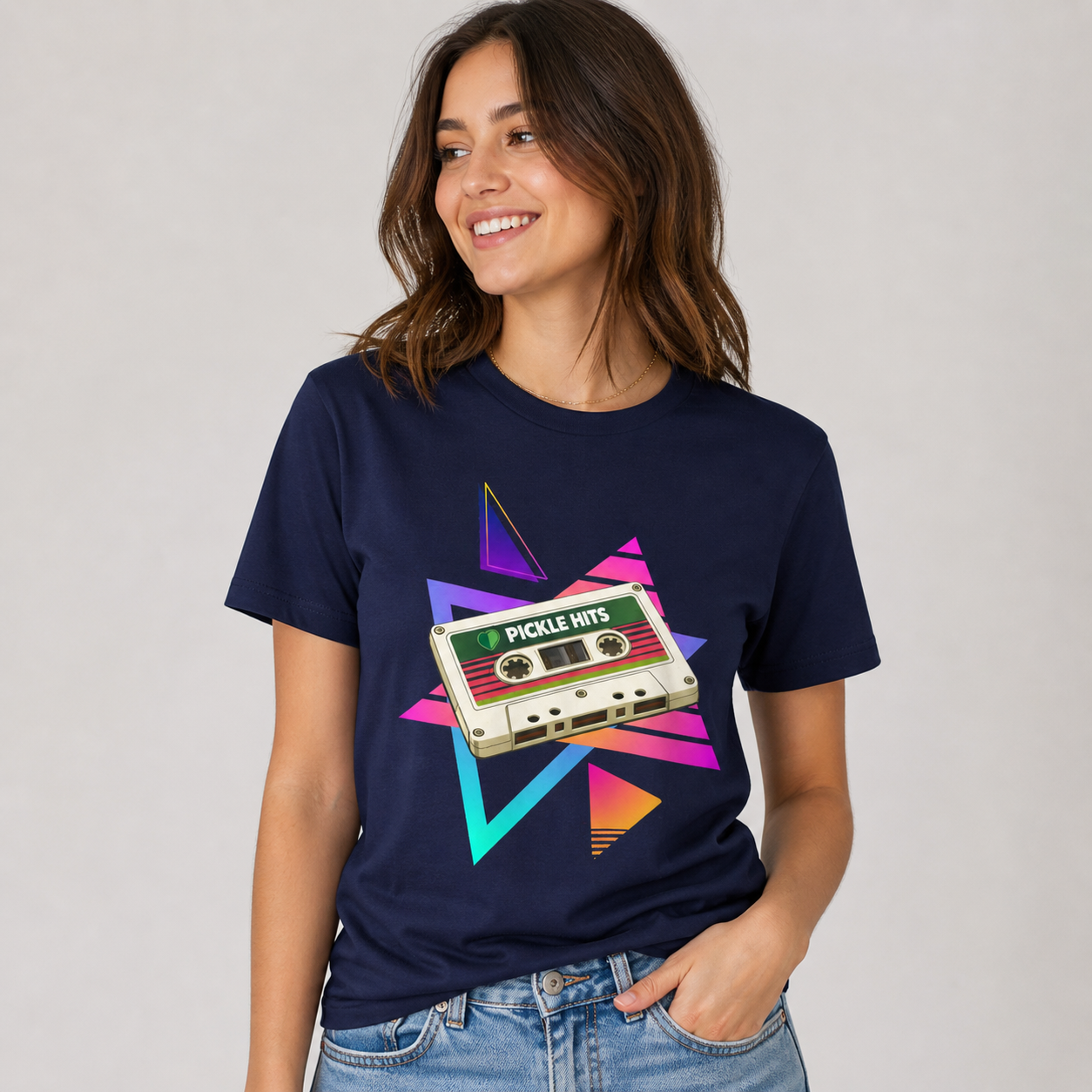 Mr. Pickle's May Sticker 2026 Cassette Tape 'Pickle Hits' Retro Graphic Tee