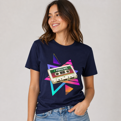 Mr. Pickle's May Sticker 2026 Cassette Tape 'Pickle Hits' Retro Graphic Tee