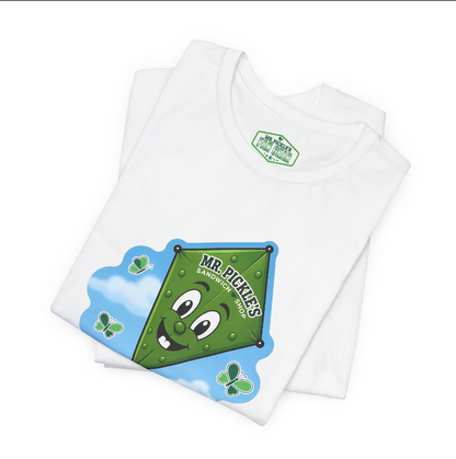 Mr. Pickle's September Sticker Kite Tee – Bella Canvas T-shirt