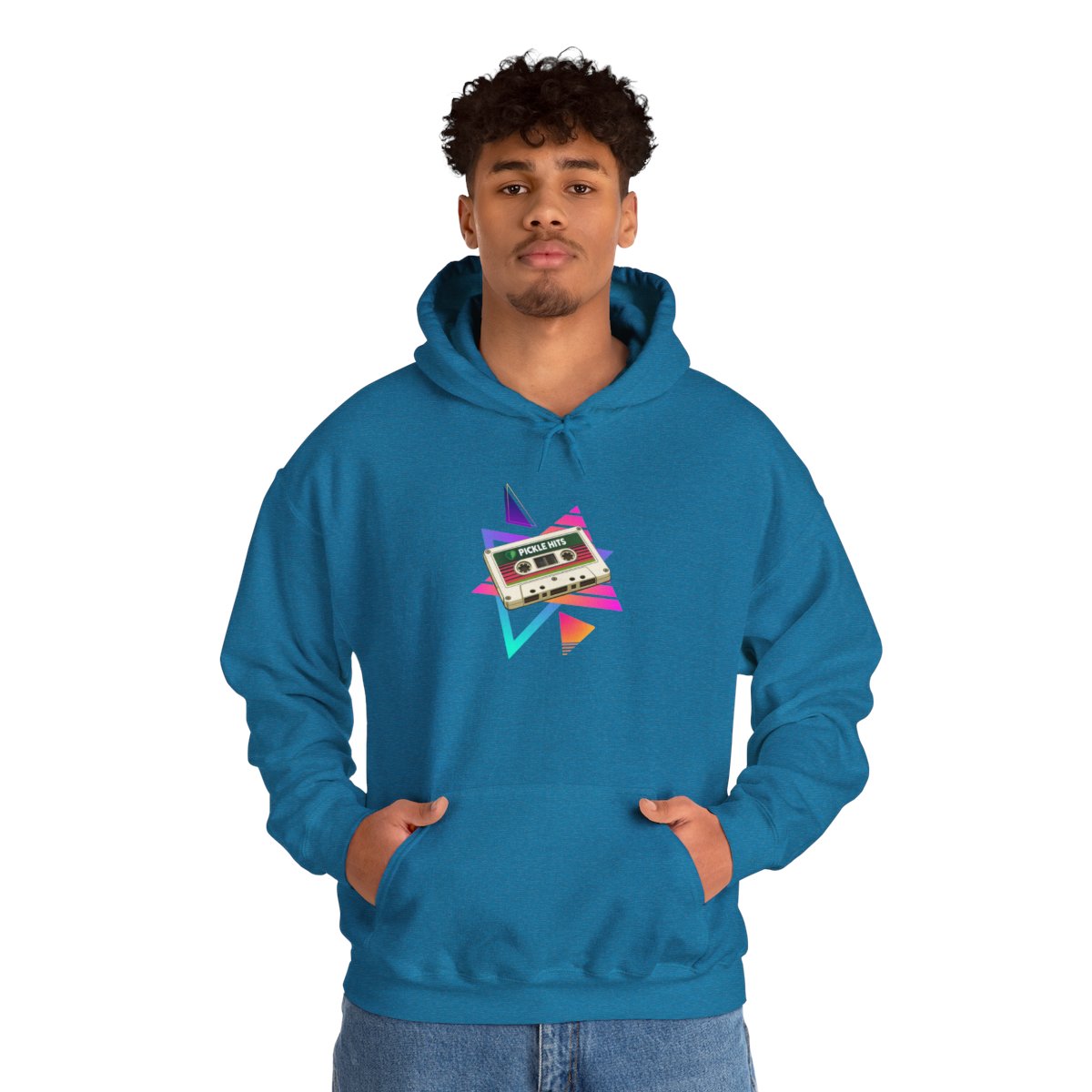 Mr. Pickle's May Sticker 2026 Cassette Tape 'Pickle Hits' Retro Graphic Hoodie