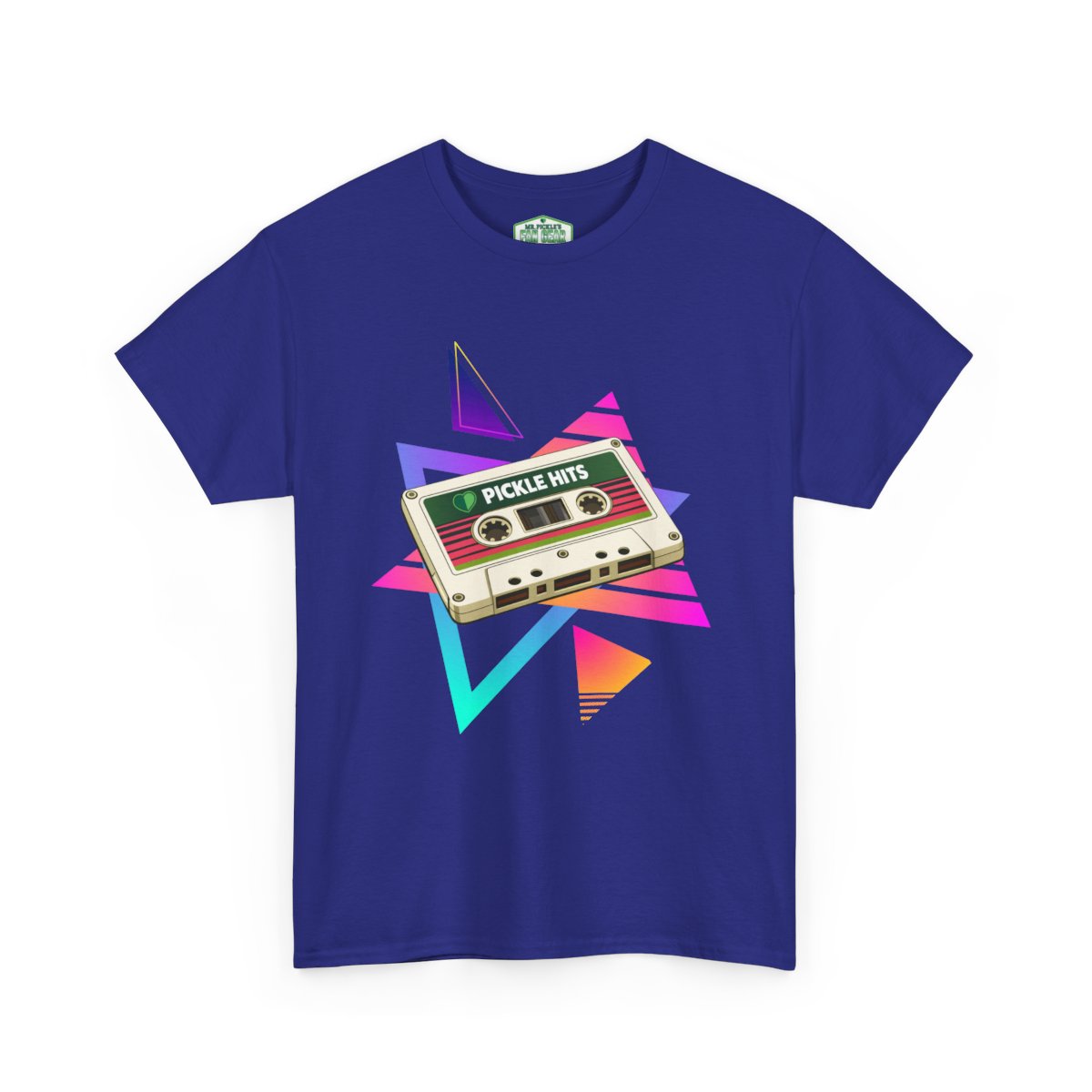 Mr. Pickle's May Sticker 2026 Cassette Tape 'Pickle Hits' Retro Graphic Tee