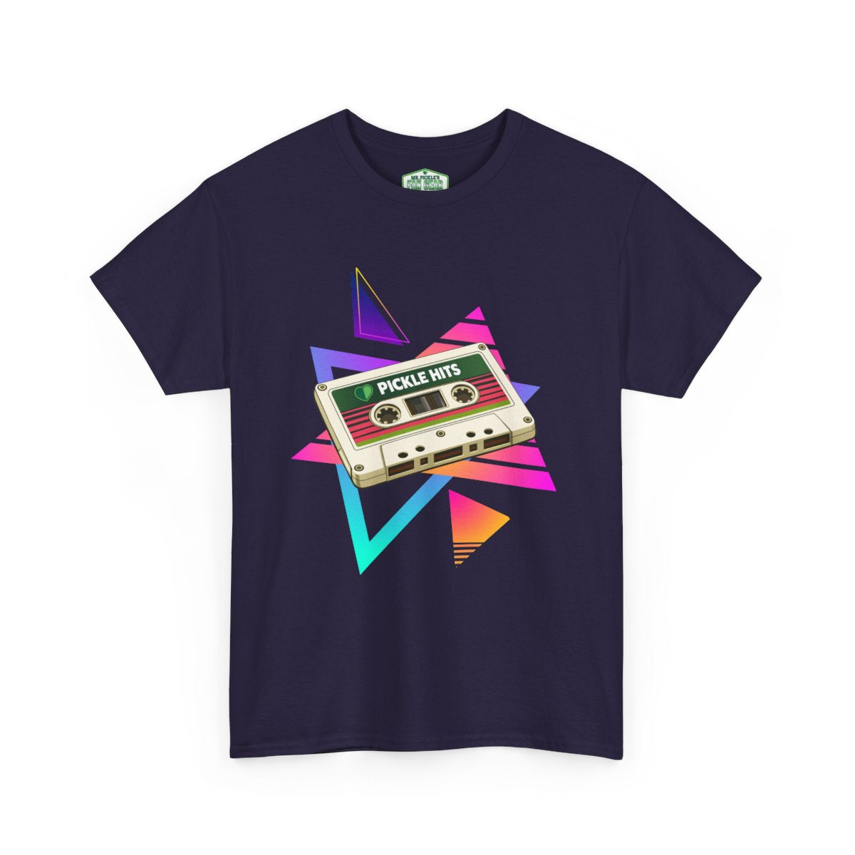 Mr. Pickle's May Sticker 2026 Cassette Tape 'Pickle Hits' Retro Graphic Tee