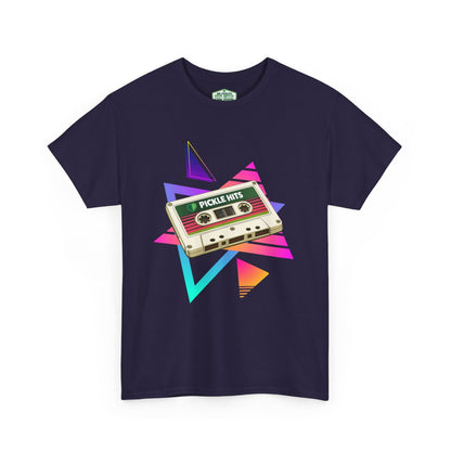 Mr. Pickle's May Sticker 2026 Cassette Tape 'Pickle Hits' Retro Graphic Tee